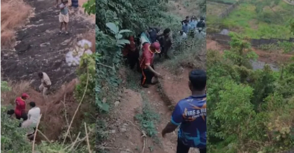 കോഴിക്കോട് കരിപ്പൂര്‍ വിമാനത്താവളം കാണാൻ മലയുടെ മുകളില്‍ക്കയറിയ യുവാവ് കാല്‍ തെറ്റി താഴെ വീണു മരിച്ചു